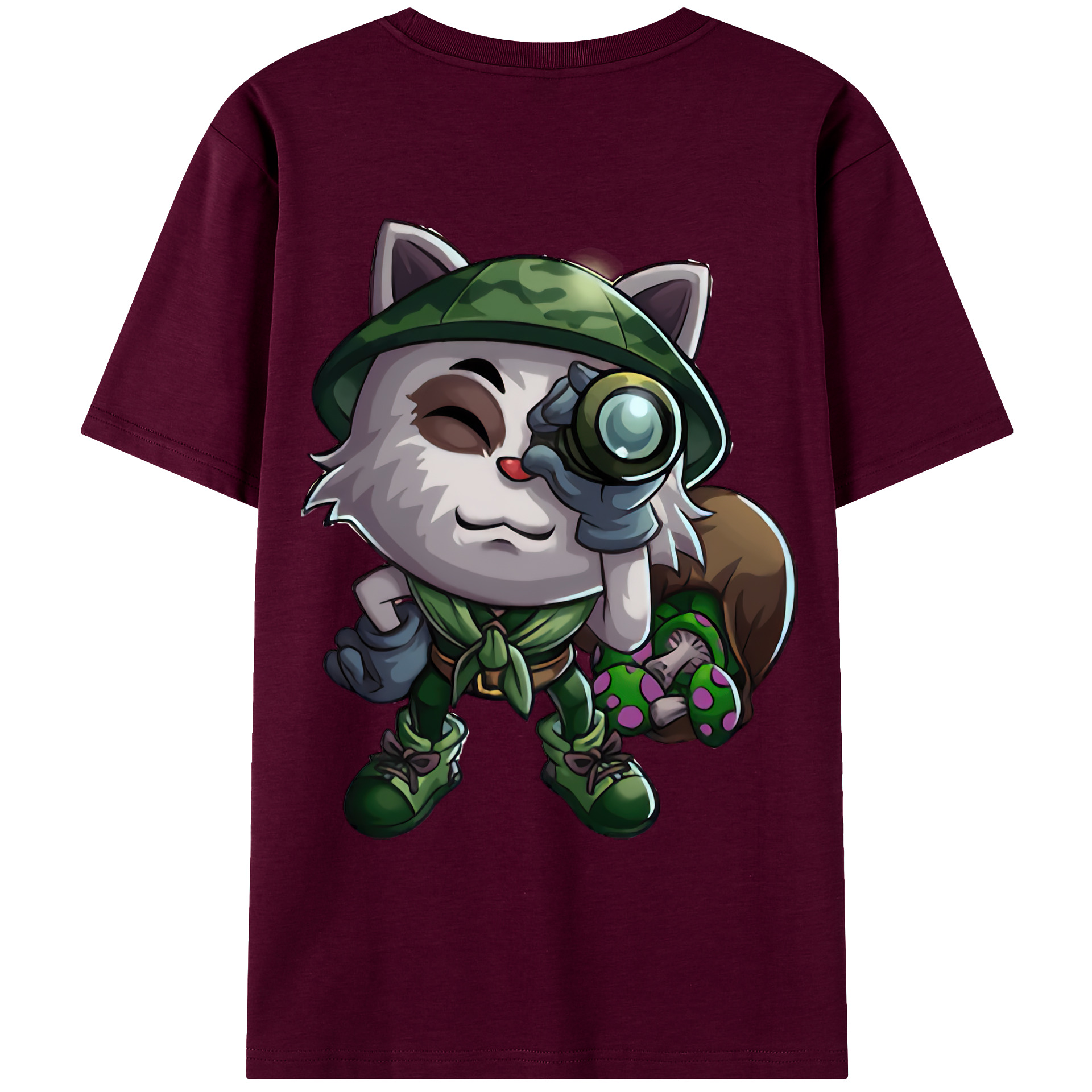 リーグ・オブ・レジェンド League of Legends LOL レディース半袖Tシャツ(バックプリント)